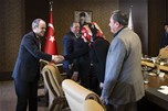 Gençlik ve Spor Bakanı Akif Çağatay Kılıç, AK Parti Samsun Ladik İlçe Teşkilatını makamında kabul etti.