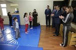 Bakan Çağatay Kılıç, Mardin'deki programı çerçevesinde Artuklu Gençlik Merkezi'ni ziyaret etti. Bakan Çağatay Kılıç Merkez'de gençlerle yakından ilgilendi.