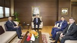 Gençlik ve Spor Bakanı Akif Çağatay Kılıç, AK Parti Milletvekilleri Hamza Dağ ve Mehmet Şükrü Erdinç'i kabul etti.