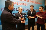 Gençlik ve Spor Bakanı Akif Çağatay Kılıç, İstanbul’da düzenlenen Türk Konseyi 1. Gençlik ve Spor Bakanları Toplantısı’nın ardından gazetecilerin sorularını yanıtladı.