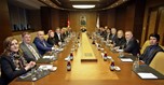 Gençlik ve Spor Bakanı Akif Çağatay Kılıç, AK Parti İzmir Milletvekili Hamza Dağ ve AK Parti Karşıyaka İlçe Teşkilatı'nı makamında kabul etti.