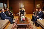 Gençlik ve Spor Bakanı Akif Çağatay Kılıç, İstanbul Üniversitesi Rektörünü kabul etti.
