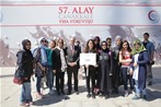 57. Alay Çanakkale Vefa Yürüyüşü Töreni