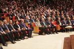 Gençlik ve Spor Bakanı Akif Çağatay Kılıç, TOBB 72. Genel Kurul Hizmet Şeref Belgesi ve Plaketi Töreni'ne katılan Cumhurbaşkanı Recep Tayyip Erdoğan'a eşlik etti.
