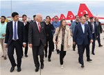 Gençlik ve Spor Bakanı Akif Çağatay Kılıç, Samsun’da gerçekleştirilen 19 Mayıs Atatürk'ü Anma Gençlik ve Spor Bayramı etkinliklerinde gösteri yapan Türk Yıldızları ve Solo Türk gösteri uçuşu ekibi soh