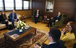Gençlik ve Spor Bakanı Akif Çağatay Kılıç, Alman Milletvekilleri ve UETD Heyetini makamında kabul etti.