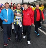 Gençlik ve Spor Bakanı Akif Çağatay Kılıç, Vodafone 36. İstanbul Maratonu'na katıldı.