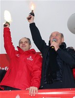 Gençlik ve Spor Bakanı Akif Çağatay Kılıç, Vodafone 36. İstanbul Maratonu'na katıldı.