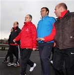 Gençlik ve Spor Bakanı Akif Çağatay Kılıç, Vodafone 36. İstanbul Maratonu'na katıldı.