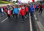 Gençlik ve Spor Bakanı Akif Çağatay Kılıç, Vodafone 36. İstanbul Maratonu'na katıldı.