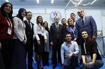 Gençlik ve Spor Bakanı Akif Çağatay Kılıç, Ankara ATO Congresium'da düzenlenen Gençlik Merkezi Günleri'ni ziyaret etti.