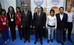 Gençlik ve Spor Bakanı Akif Çağatay Kılıç, Ankara ATO Congresium'da düzenlenen Gençlik Merkezi Günleri'ni ziyaret etti.
