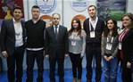 Gençlik ve Spor Bakanı Akif Çağatay Kılıç, Ankara ATO Congresium'da düzenlenen Gençlik Merkezi Günleri'ni ziyaret etti.