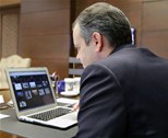 Gençlik ve Spor Bakanı Akif Çağatay Kılıç, Anadolu Ajansı tarafından düzenlenen Yılın Fotoğrafı Oylamasına katıldı.