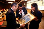 Gençlik ve Spor Bakanı Akif Çağatay Kılıç, US Akademisyenler Platformu Heyetini makamında kabul etti.