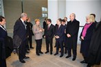 Başbakan Ahmet Davutoğlu ile Gençlik ve Spor Bakanı Akif Çağatay Kılıç, Almanya Şansölyesi Angela Merkel'in başkanlık ettiği çalışma yemeğine katıldı.