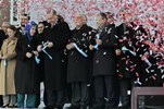 Cumhurbaşkanı Recep Tayyip Erdoğan ile Gençlik ve Spor Bakanı Akif Çağatay Kılıç, Kırşehir toplu açılış törenine katıldı.