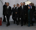 Cumhurbaşkanı Recep Tayyip Erdoğan ile Gençlik ve Spor Bakanı Akif Çağatay Kılıç, Geycek Rüzgar Enerji Santrali açılış törenine katıldı.