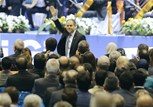 Gençlik ve Spor Bakanı Akif Çağatay Kılıç, Ak Parti 5'inci İzmir Olağan Kongresi'nde Başbakan Ahmet Davutoğlu'na refakat etti.
