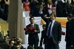 Gençlik ve Spor Bakanı Akif Çağatay Kılıç, Ak Parti 5'inci İzmir Olağan Kongresi'nde Başbakan Ahmet Davutoğlu'na refakat etti.