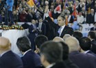 Başbakan Ahmet Davutoğlu ve Gençlik ve Spor Bakanı Akif Çağatay Kılıç, Ak Parti'nin Giresun'da düzenlemiş olduğu kongreye katıldı.