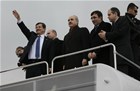 Başbakan Ahmet Davutoğlu ve Gençlik ve Spor Bakanı Akif Çağatay Kılıç, Ak Parti'nin Giresun'da düzenlemiş olduğu kongreye katıldı.