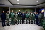 GENÇLİK VE SPOR BAKANI AKİF ÇAĞATAY KILIÇ 4.ANA JET ÜS KOMUTANLIĞINDA HATIRA FOTOĞRAFI ÇEKİLDİ