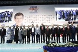 Başbakan Ahmet Davutoğlu ile Gençlik ve Spor Bakanı Akif Çağatay Kılıç, Ak Parti İstanbul İl Gençlik Kolları Kongresine katıldı.