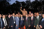 Gençlik ve Spor Bakanı Akif Çağatay Kılıç, Samsun Alaçam Geyikkoşan Yağlı Güreşleri final karşılaşmasını izledi.