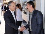 Gençlik ve Spor Bakanı Akif Çağatay Kılıç, Samsun'un Kavak İlçesi'nde esnaf ziyaretinde bulundu.