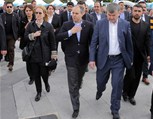 Gençlik ve Spor Bakanı Akif Çağatay Kılıç , Konya Kent Meydanı'nda yapılan 8. Uluslararası Öğrenci Buluşması'na katıldı.