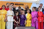 Gençlik ve Spor Bakanı Akif Çağatay Kılıç , Konya Kent Meydanı'nda yapılan 8. Uluslararası Öğrenci Buluşması'na katıldı.