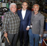 Gençlik ve Spor Bakanı Akif Çağatay Kılıç, Samsun'un Asarcık İlçesi'nde esnaf ziyaretinde bulundu.