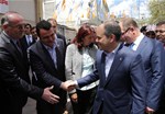 Gençlik ve Spor Bakanı Akif Çağatay Kılıç, Sivas Ak Parti İl Başkanlığı'ni ziyaret etti.