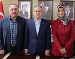 Gençlik ve Spor Bakanı Akif Çağatay Kılıç, Sivas Ak Parti İl Başkanlığı'ni ziyaret etti.