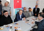 Gençlik ve Spor Bakanı Akif Çağatay Kılıç, Tuzlugöl ve Esentepe Mahallesi Seçim Koordinasyon Merkezi'ni ziyaret etti.