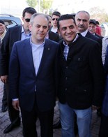 Gençlik ve Spor Bakanı Akif Çağatay Kılıç, Fatih Mahallesi Seçim Koordinasyon Merkezi'ni ziyaret etti.