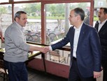 Gençlik ve Spor Bakanı Akif Çağatay Kılıç, Samsun Terme ilçesinde hemşehrileri ile sohbet etti.