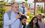 Gençlik ve Spor Bakanı Akif Çağatay Kılıç, Samsun'un Atakum İlçesinde ilk defa oy kullanacak gençlerle bir araya geldi.