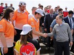 Gençlik ve Spor Bakanı Akif Çağatay Kılıç, Samsun'da düzenlenen Dragon Bot Yarışları'nın açılışına katıldı.
