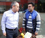 Gençlik ve Spor Bakanı Akif Çağatay Kılıç, Samsun'un Çiftlik Caddesi'nde hemşehrileri ile bir araya geldi.