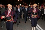 Gençlik ve Spor Bakanı Akif Çağatay Kılıç, Samsun'da düzenlenen Gençlik Festivali ve Fener Alayı Yürüyüşüne katıldı.