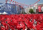 Cumhurbaşkanı Recep Tayyip Erdoğan ile Gençlik ve Spor Bakanı Akif Çağatay Kılıç, Samsun'da düzenlenen Toplu Açılış Töreni'ne katıldı.