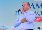 Cumhurbaşkanı Recep Tayyip Erdoğan ile Gençlik ve Spor Bakanı Akif Çağatay Kılıç, Samsun'da düzenlenen Toplu Açılış Töreni'ne katıldı.