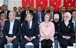 Cumhurbaşkanı Recep Tayyip Erdoğan ile Gençlik ve Spor Bakanı Akif Çağatay Kılıç, Samsun'da düzenlenen Toplu Açılış Töreni'ne katıldı.