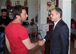 Gençlik ve Spor Bakanı Akif Çağatay Kılıç, Samsun'un Dereköy Mahallesi'nde hemşehrileri ile bir araya geldi.