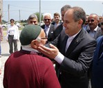 Gençlik ve Spor Bakanı Akif Çağatay Kılıç, Samsun'un Dereköy Mahallesi'nde hemşehrileri ile bir araya geldi.