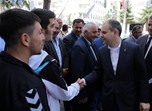 Gençlik ve Spor Bakanı Akif Çağatay Kılıç, Samsun Ondokuzmayıs Seçim Kordinasyon Merkezi Bürosu'nu ziyaret etti.