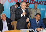Gençlik ve Spor Bakanı Akif Çağatay Kılıç, Samsun Ondokuzmayıs Seçim Kordinasyon Merkezi Bürosu'nu ziyaret etti.