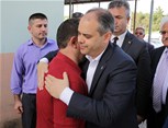 Gençlik ve Spor Bakanı Akif Çağatay Kılıç, Yeni Şafak Gazetesi Başkent Ankara Haber Müdürü Hüseyin Likoğlu'nun babası Mustafa Likoğlu'nun cenaze törenine katıldı.